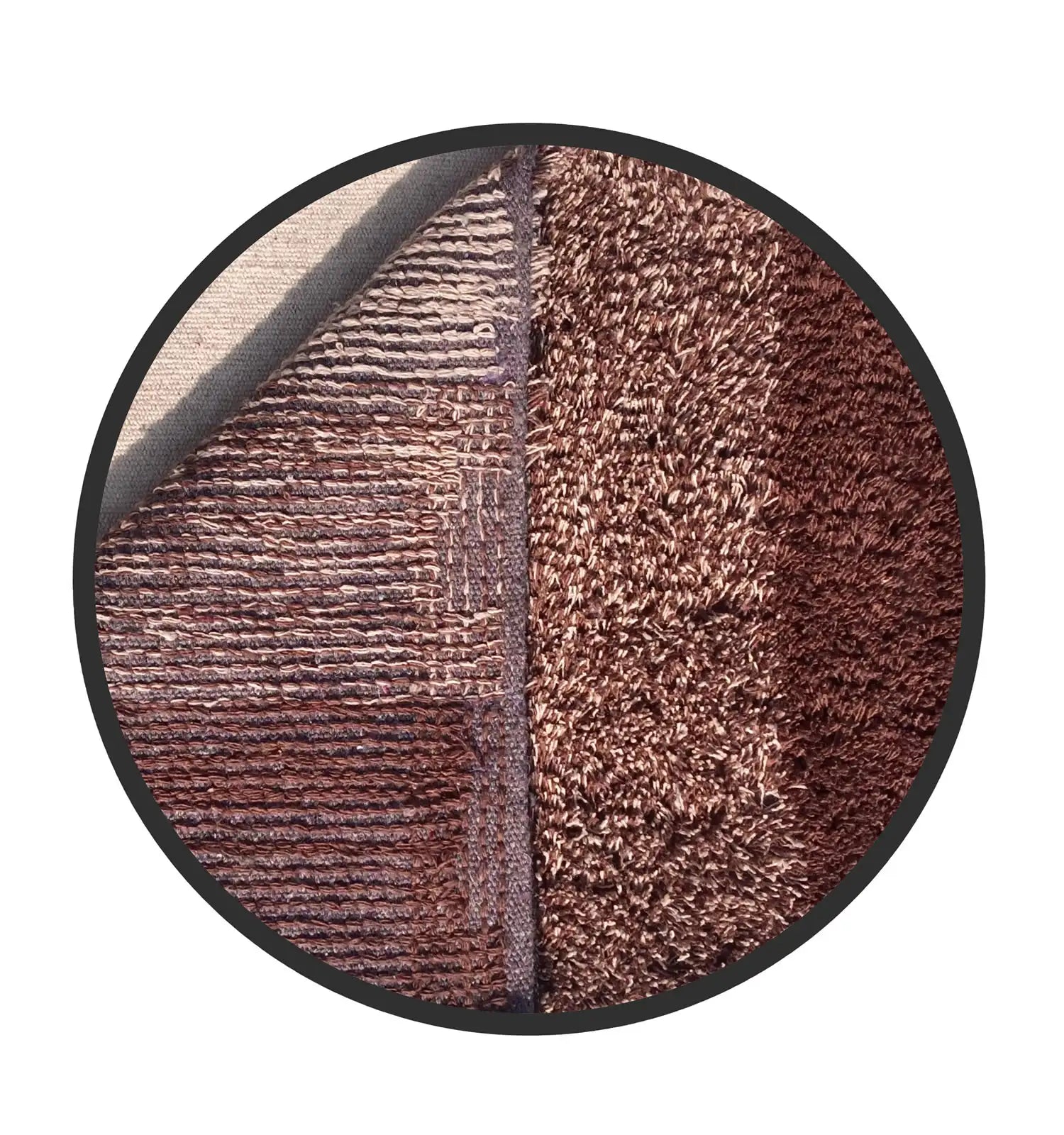 Box Pattern Cotton Bathmat