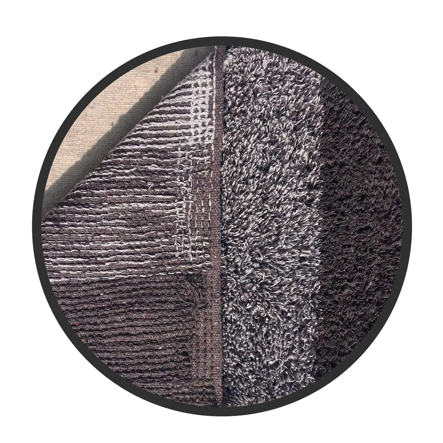 Box Pattern Cotton Bathmat