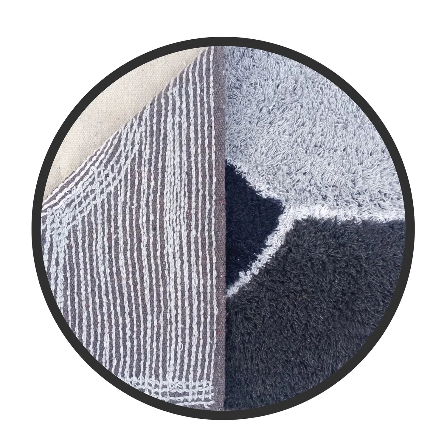 Eye Pattern Cotton Bathmat