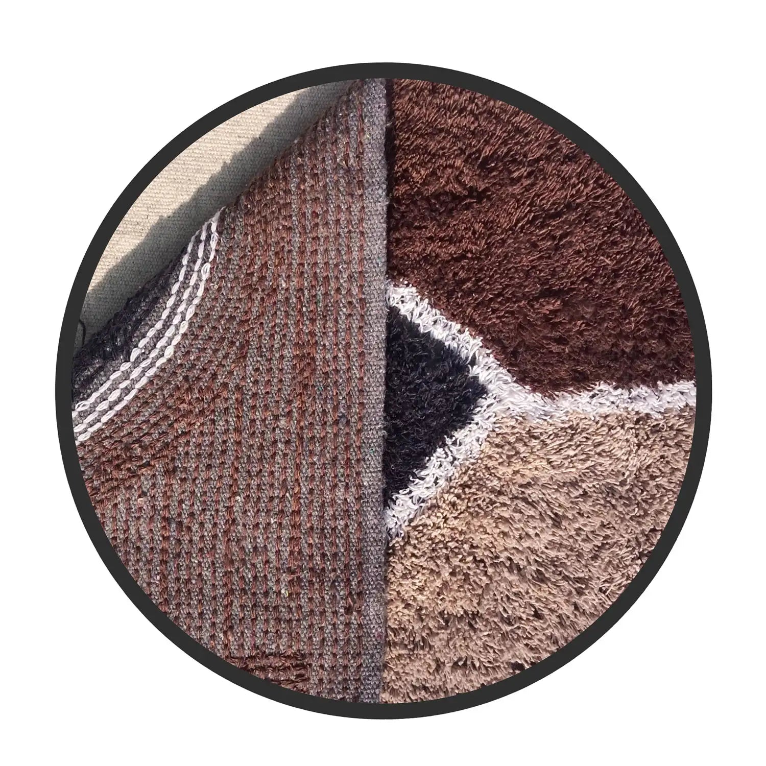 Eye Pattern Cotton Bathmat