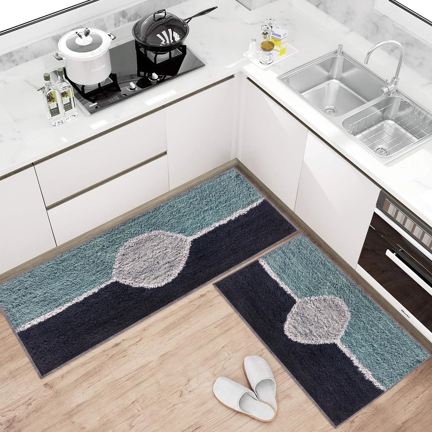 Eye Pattern Cotton Bathmat