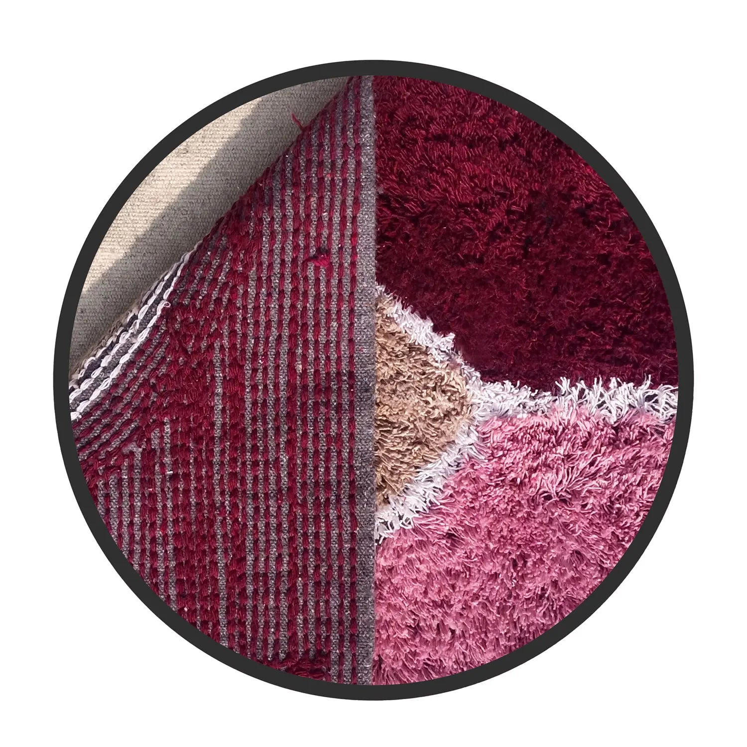 Eye Pattern Cotton Bathmat