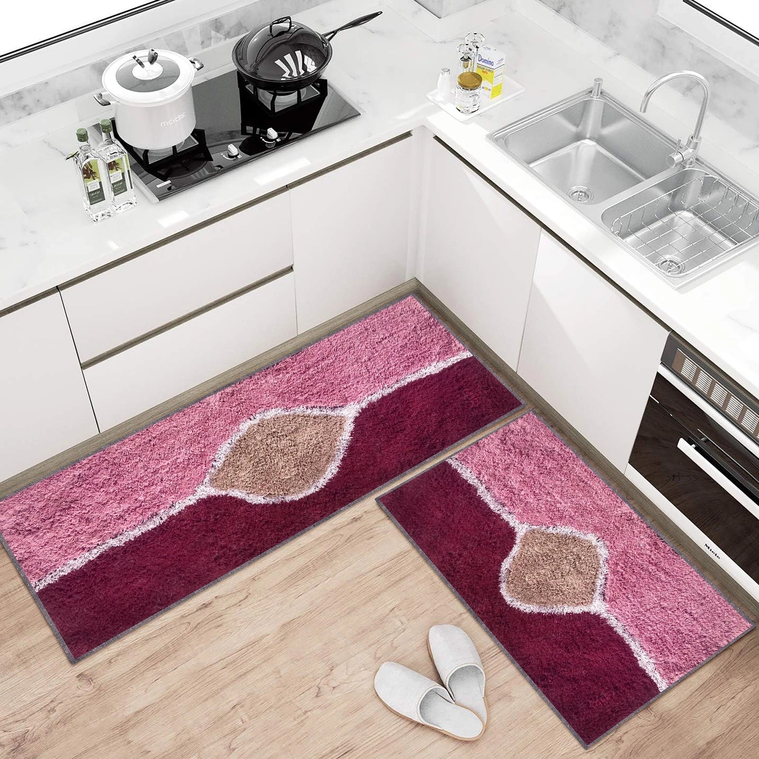 Eye Pattern Cotton Bathmat