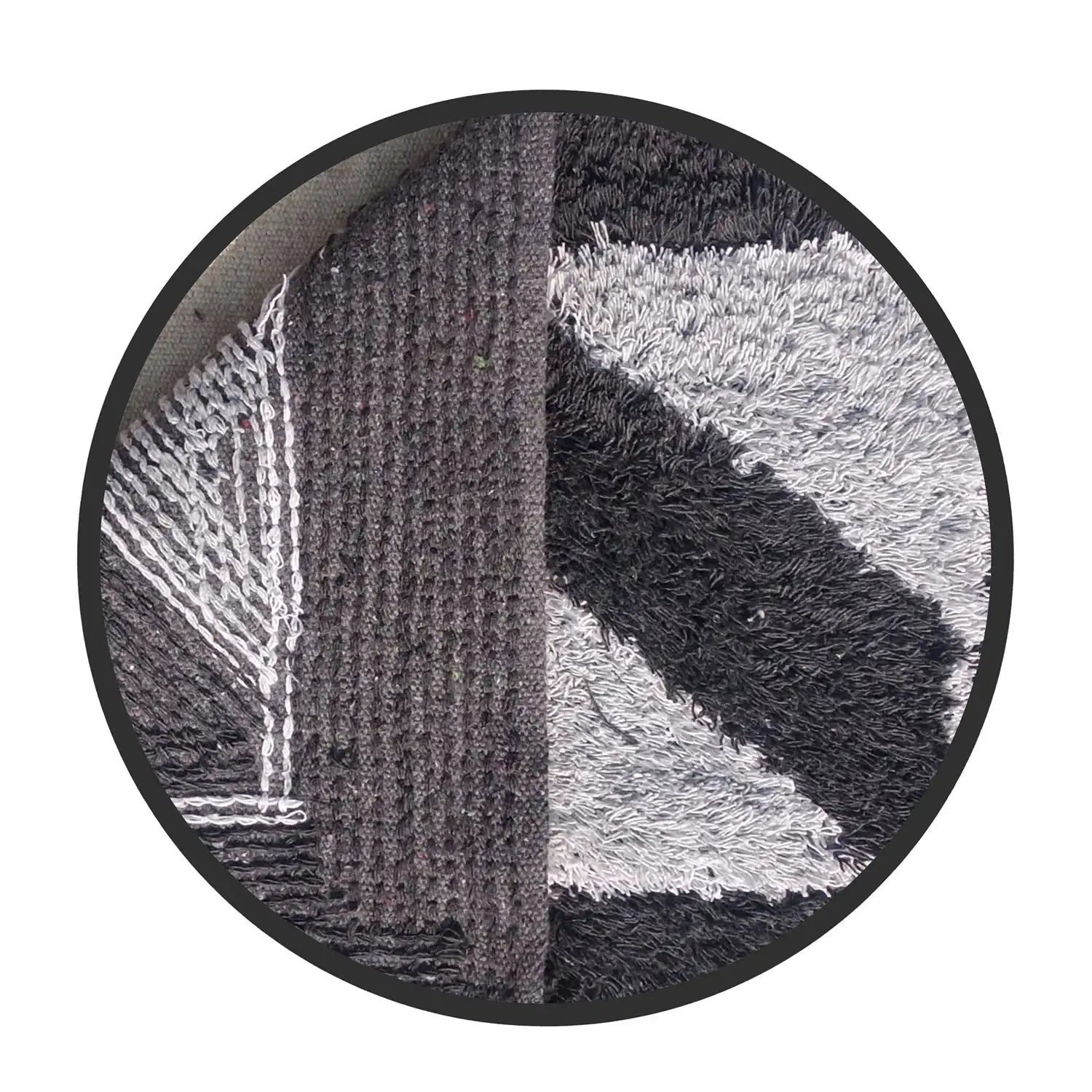 Ladder Pattern Cotton Bathmat