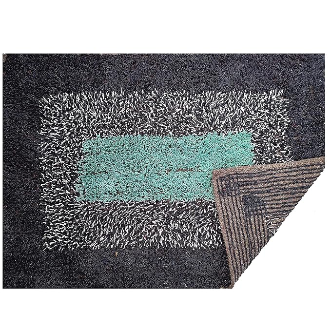 Peacewayz Race Track Navy Blue Kitchen Mat