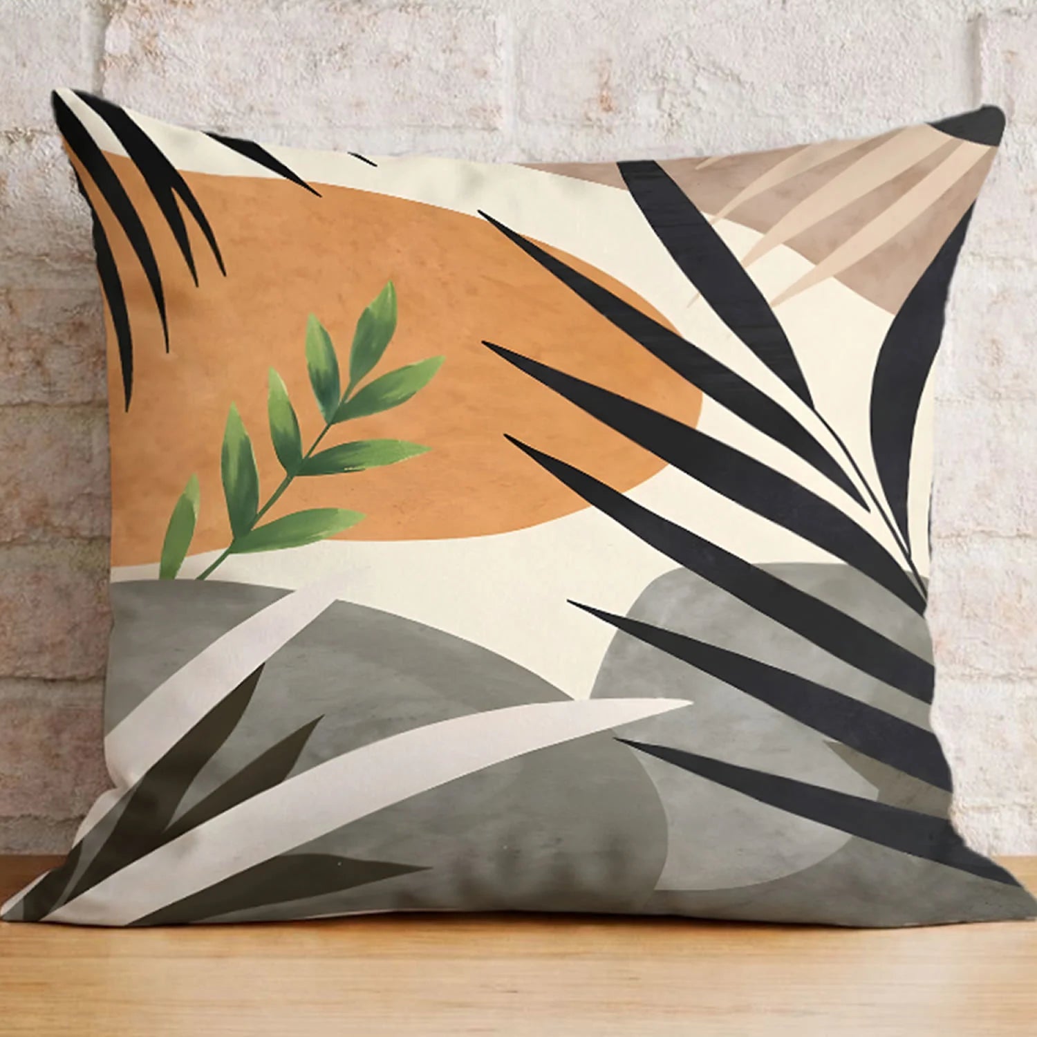 Peaceway Tropical Theme Cushion Cover