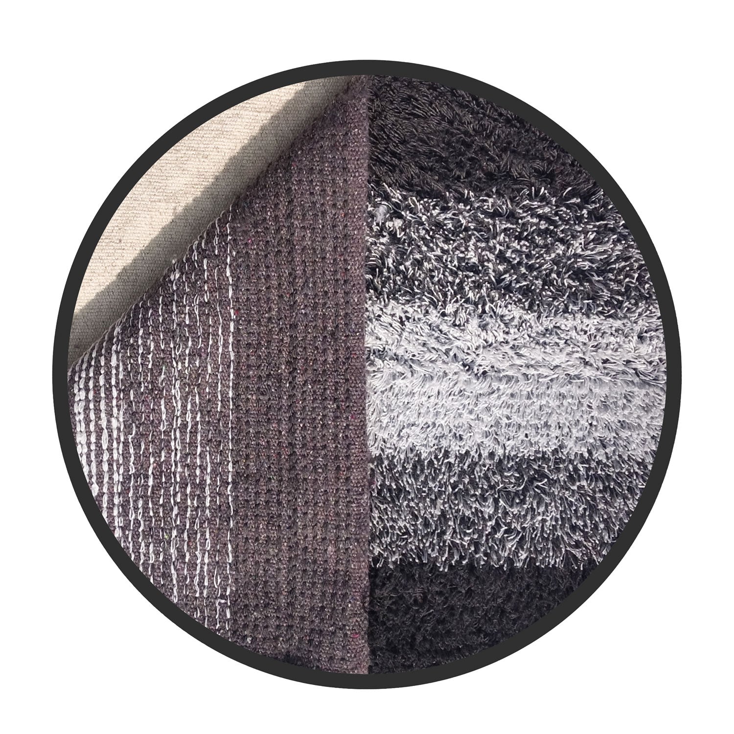 Strip Pattern Cotton Bathmat