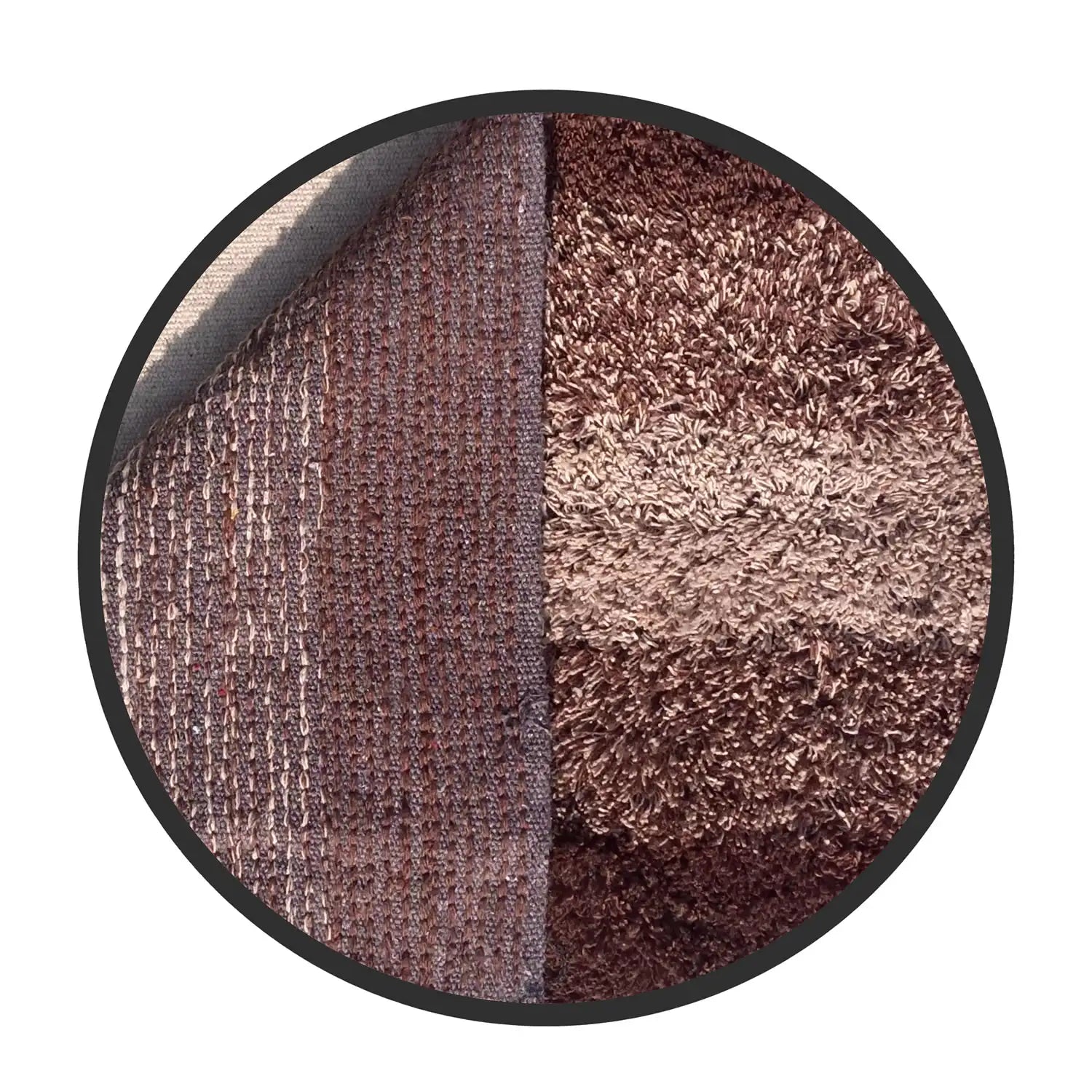 Race track pattern Cotton Bathmat