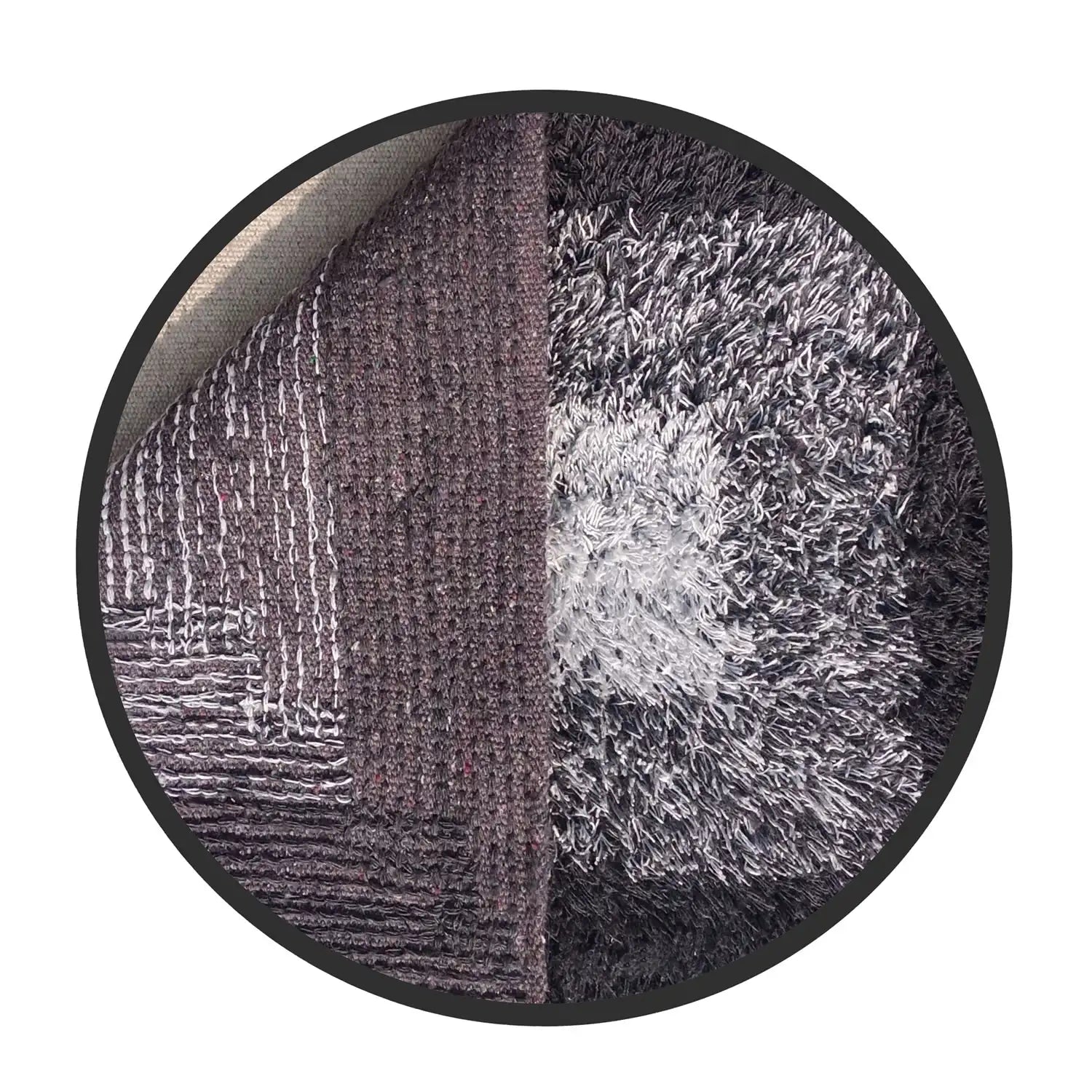 Race track pattern Cotton Bathmat