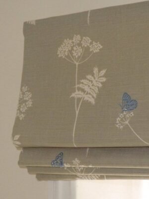 PW Blackout Floral Design Roller Blind