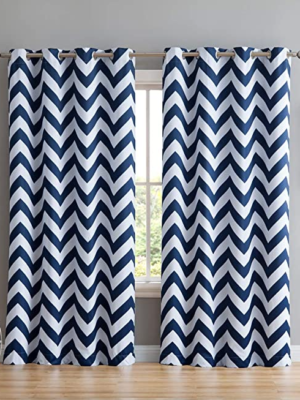 PW Fancy 3d Printed 2 Piece Window Curtain