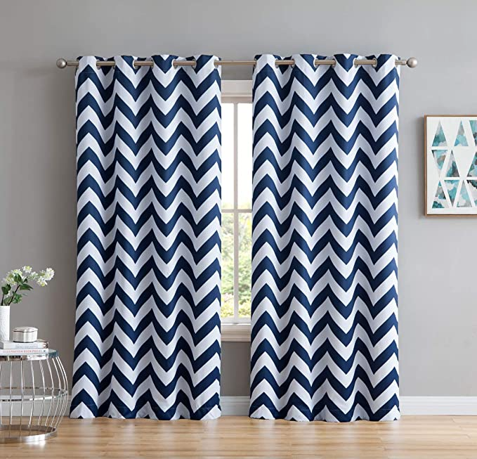 PW Fancy 3d Printed 2 Piece Window Curtain